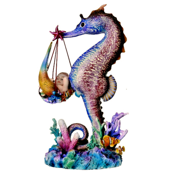 Mer Birther Mermaid Statue by Sheila Wolk